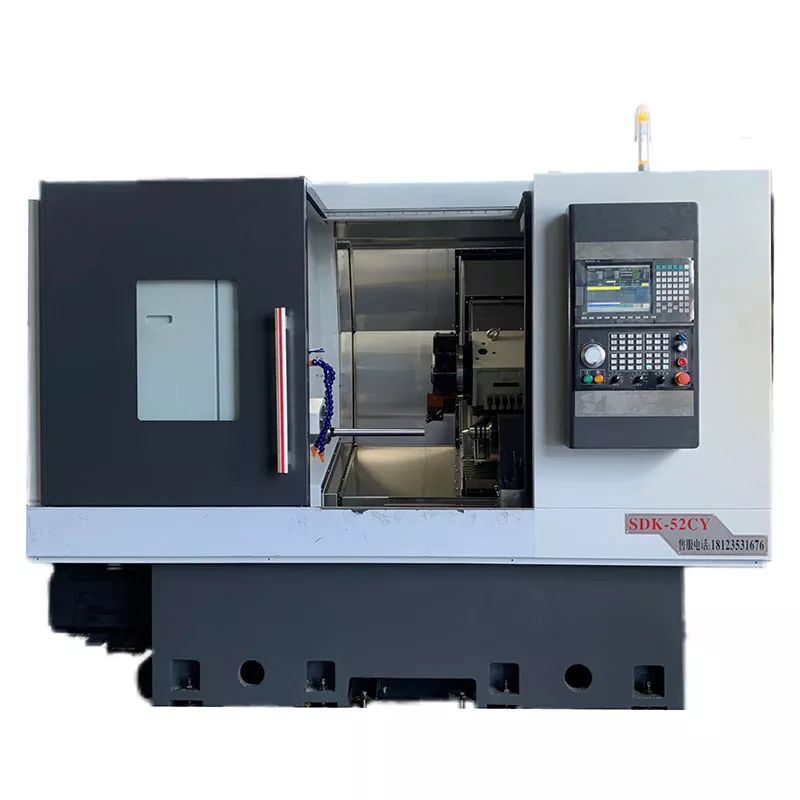 Інтерпольована сполука з ЧПУ з CNC-осі в осі